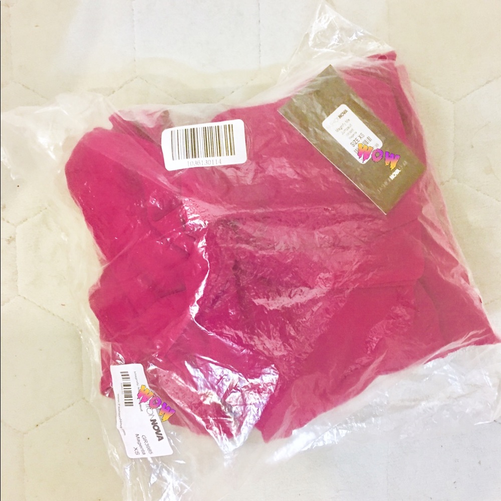 Sexy Magenta Romper - Picture 5 of 6